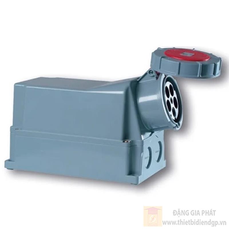 Ổ cắm công nghiệp nổi PCE F145-6 5P 125A loại kín nước IP67