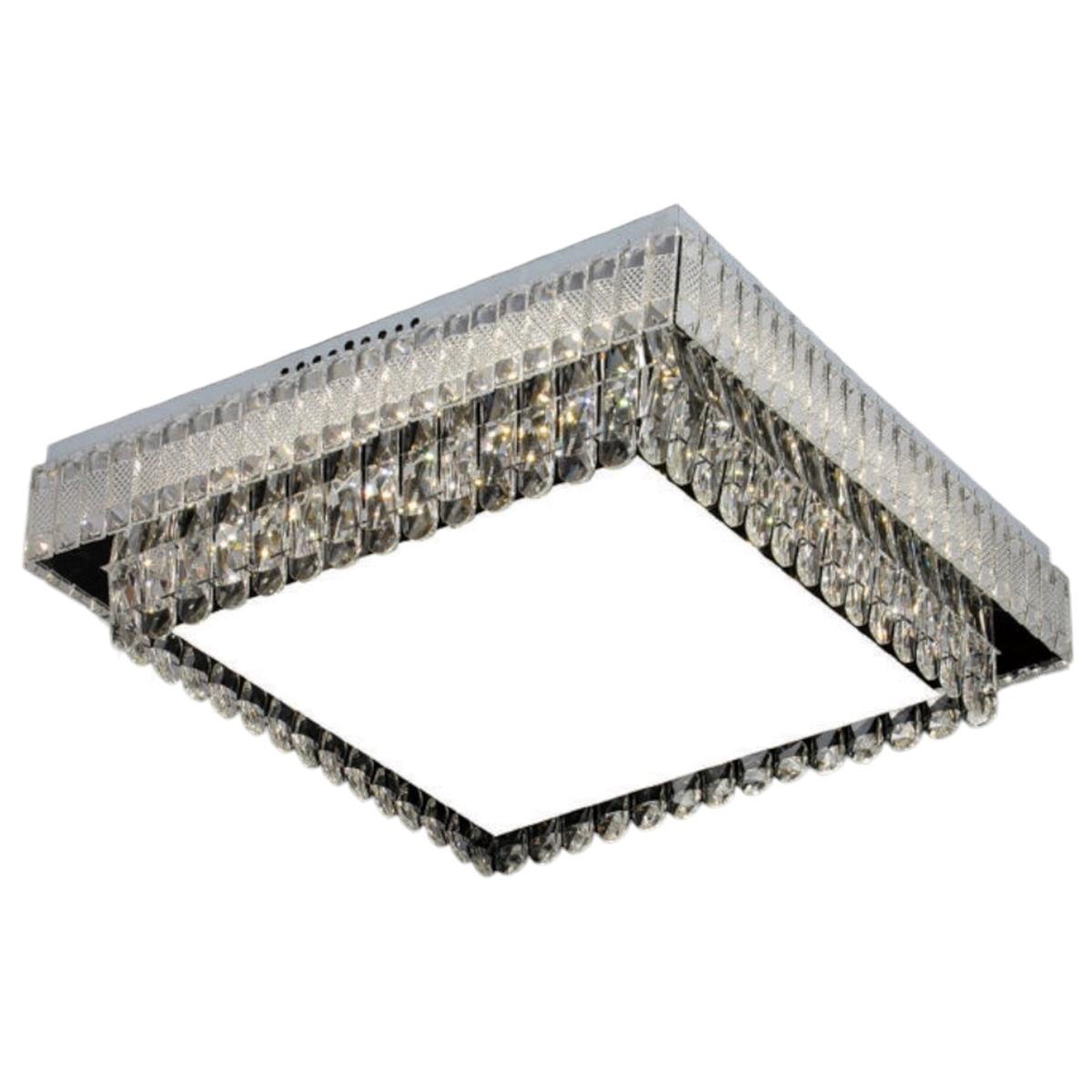 Đèn mâm pha lê Slister 600*600 - LED 160W - 3 CĐ