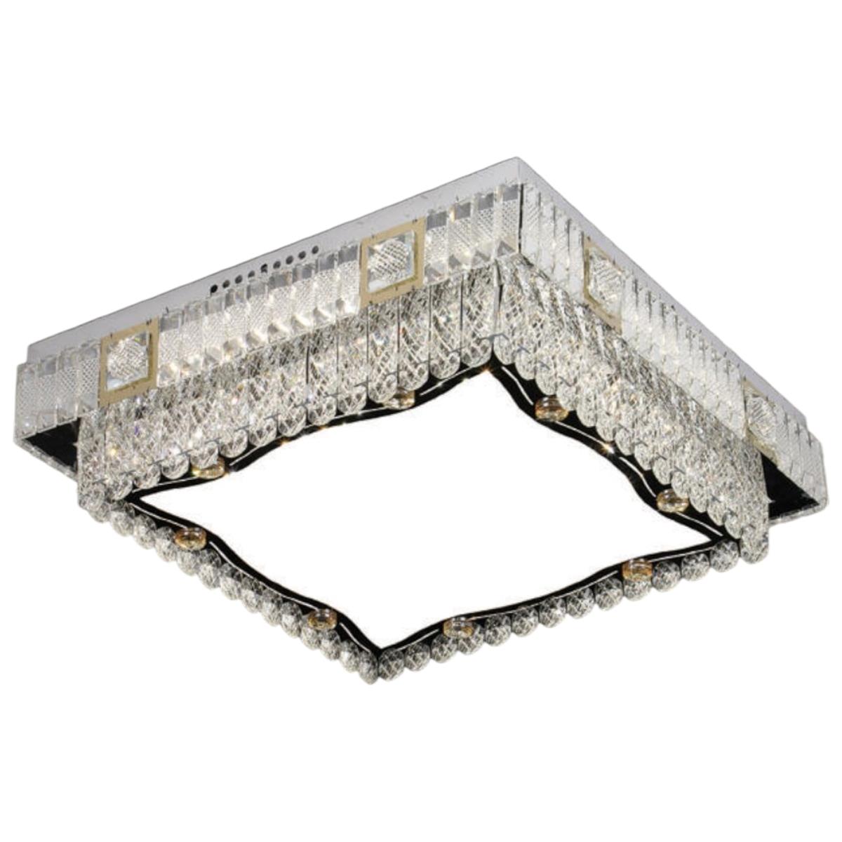 Đèn mâm pha lê Slister 600*600mm - LED 160W - 3 CĐ