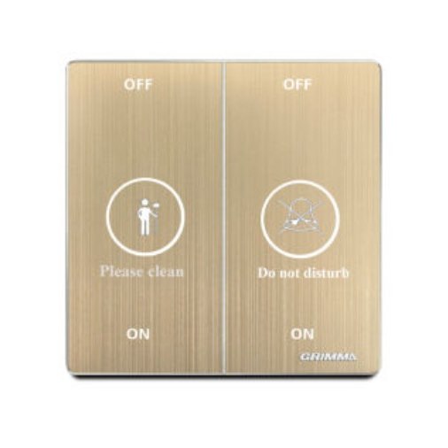 Bộ công tắc đôi dùng cho chuông báo "Đừng làm phiền" GRIMMA G52GK22DB