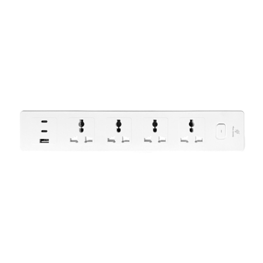 Ổ cắm điện kéo dài đa năng 4 lỗ cắm USB-TYPE C EP-HI0066A 2500W