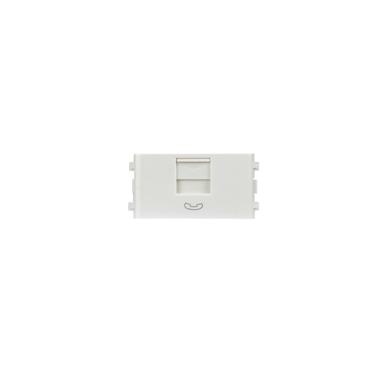 Hạt Ổ cắm điện thoại 4 dây Sino SC31RJ có màn che