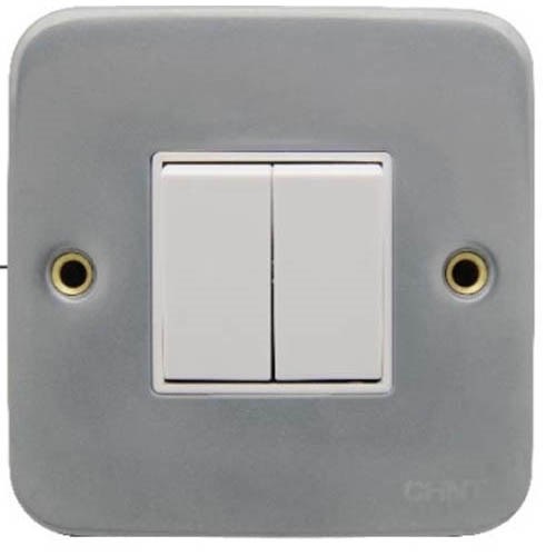 Bộ công tắc đôi 2 chiều CHINT NEW7-G007/MC 10A 250V