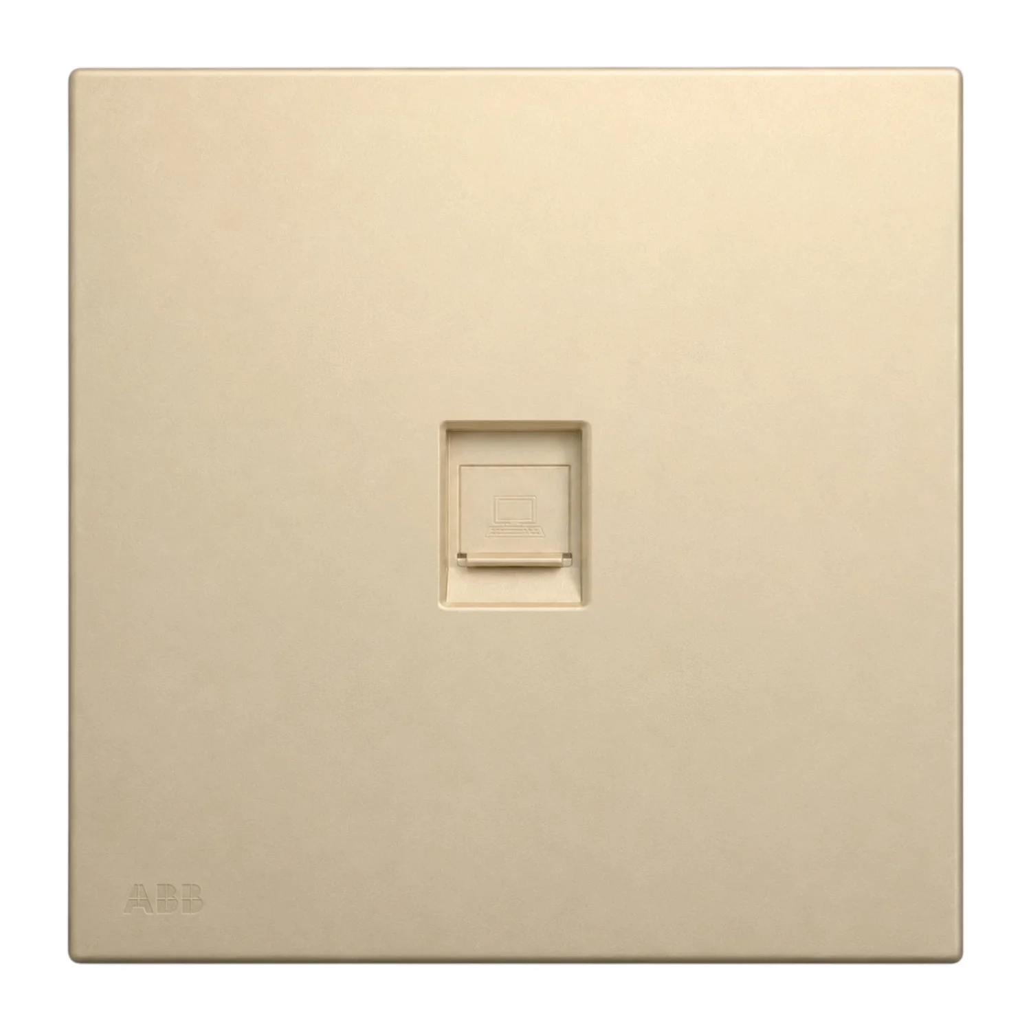 Bộ ổ cắm mạng ABB đơn CAT5E - 4TYD501131P0x00