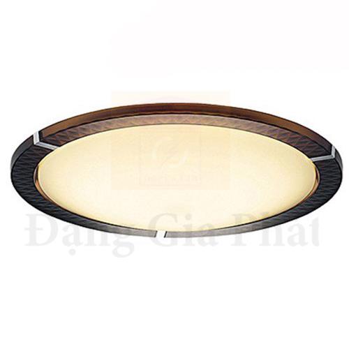 Đèn trần Led cỡ trung, khung viền vân khói 19W, ánh sáng vàng