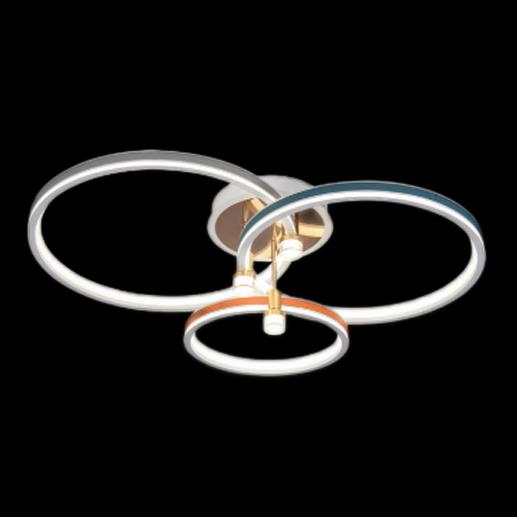 Đèn gắn trần trang trí Slister Ø300+400+450mm - LED 142W - 3 chế độ