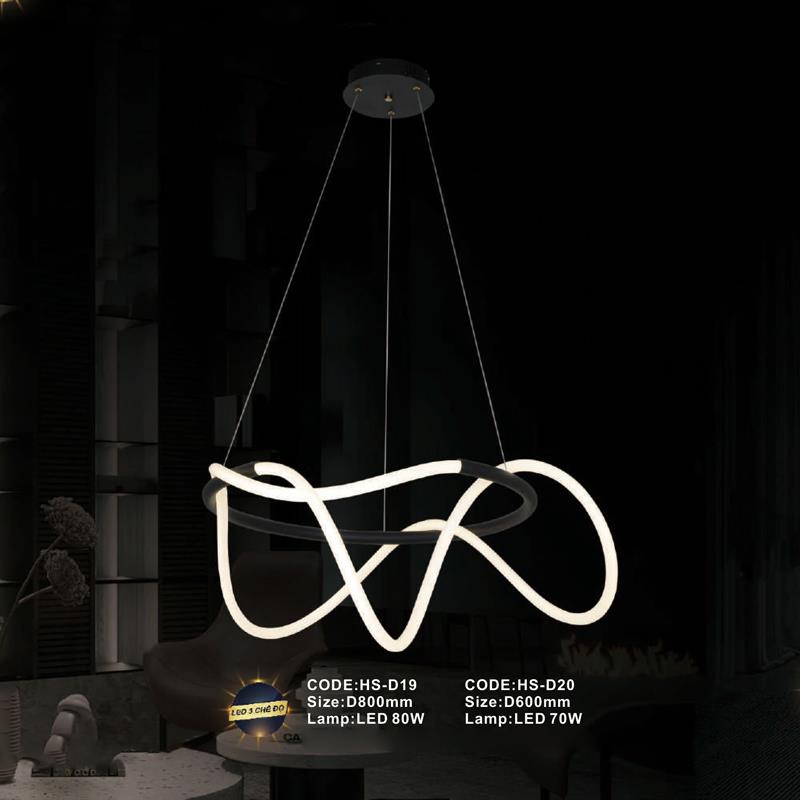 Đèn treo trang trí Slister HS-Dx - LED 3 CĐ