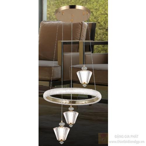 Đèn treo trang trí Slister 500*500*H1200mm Led 55W