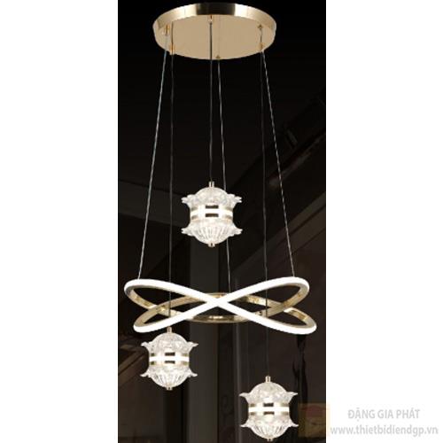 Đèn treo trang trí Slister 400*400*H1200mm Led 80W