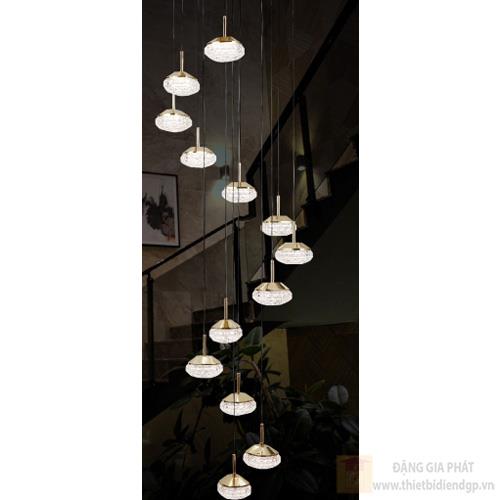 Đèn treo trang trí Slister 500*500*3000mm Led 130W