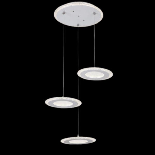 Đèn treo trần trang trí Slister Ø300+300+300mm - LED 77W