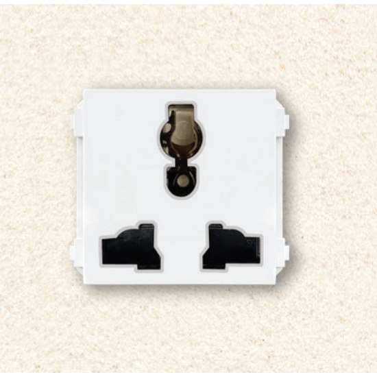 Hạt Ổ cắm 3 chấu đa năng Roman MB013M cỡ M