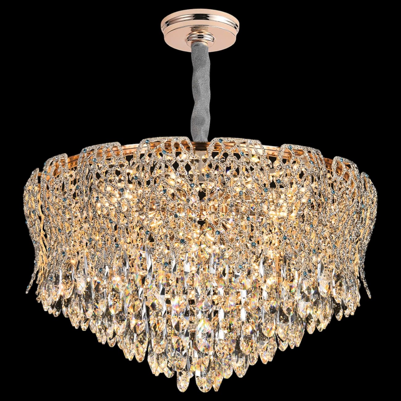 Đèn thả pha lê 355 Decor TPL158T800