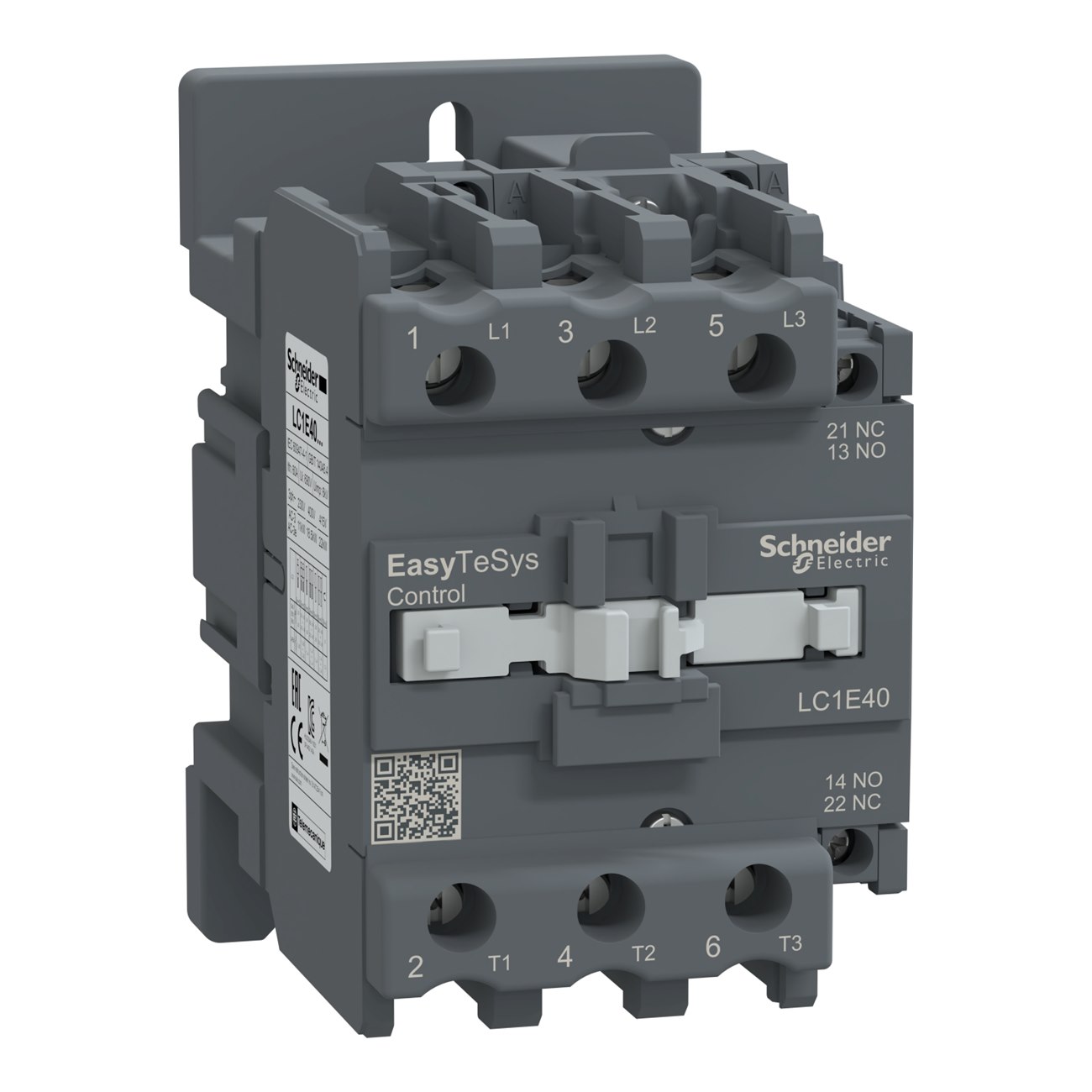 Contactor Tesys E 3P 1NO+1NC