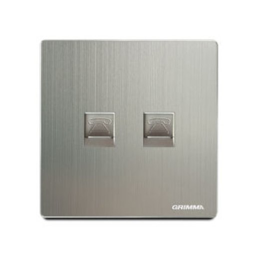 Bộ ổ cắm đôi điện thoại GRIMMA G522TEL