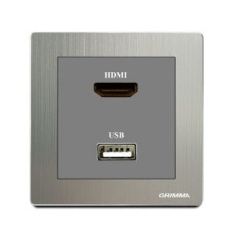 Bộ ổ cắm HDMI + USB GRIMMA G52HDMI