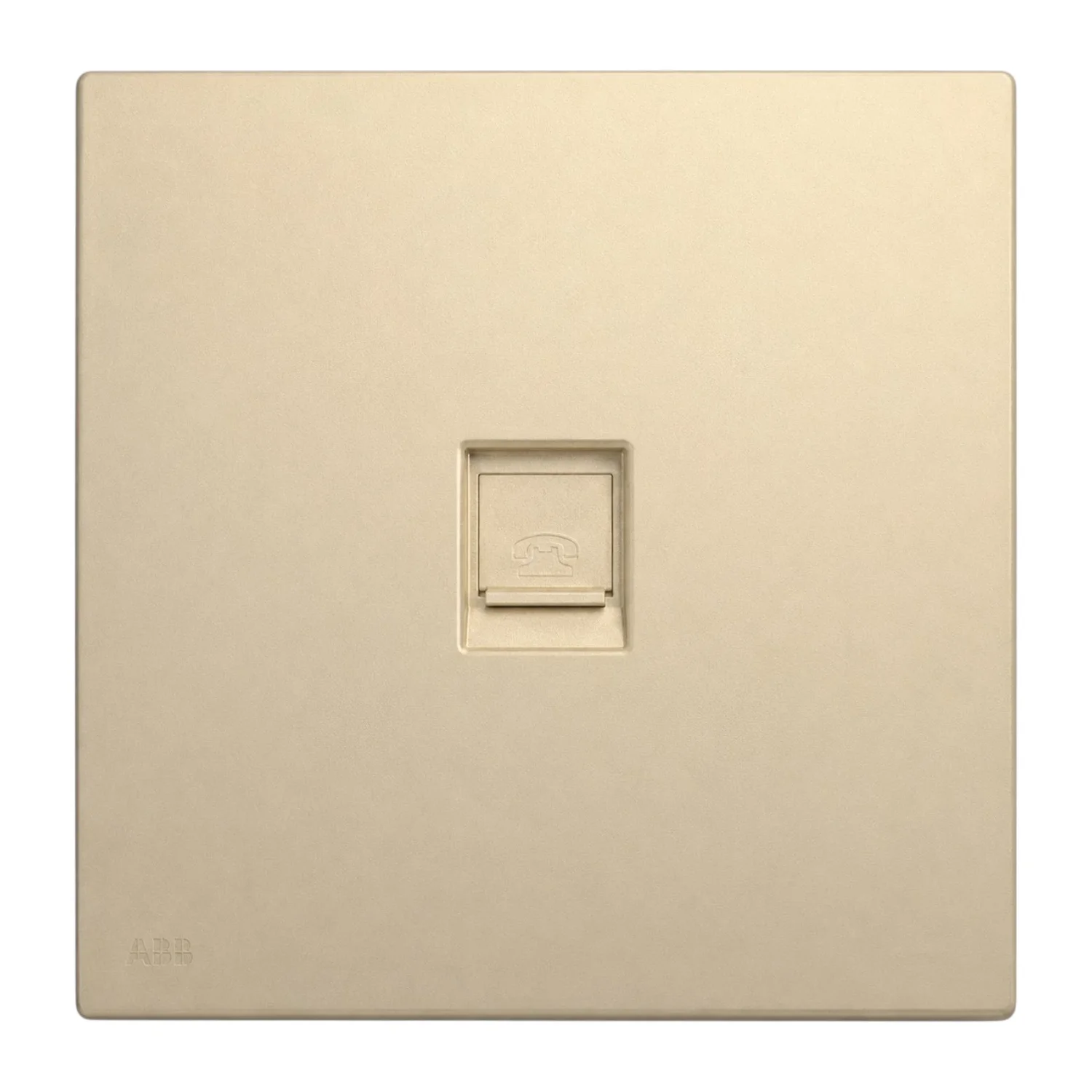 Bộ ổ cắm điện thoại ABB đơn - 4TYD501120P0x00