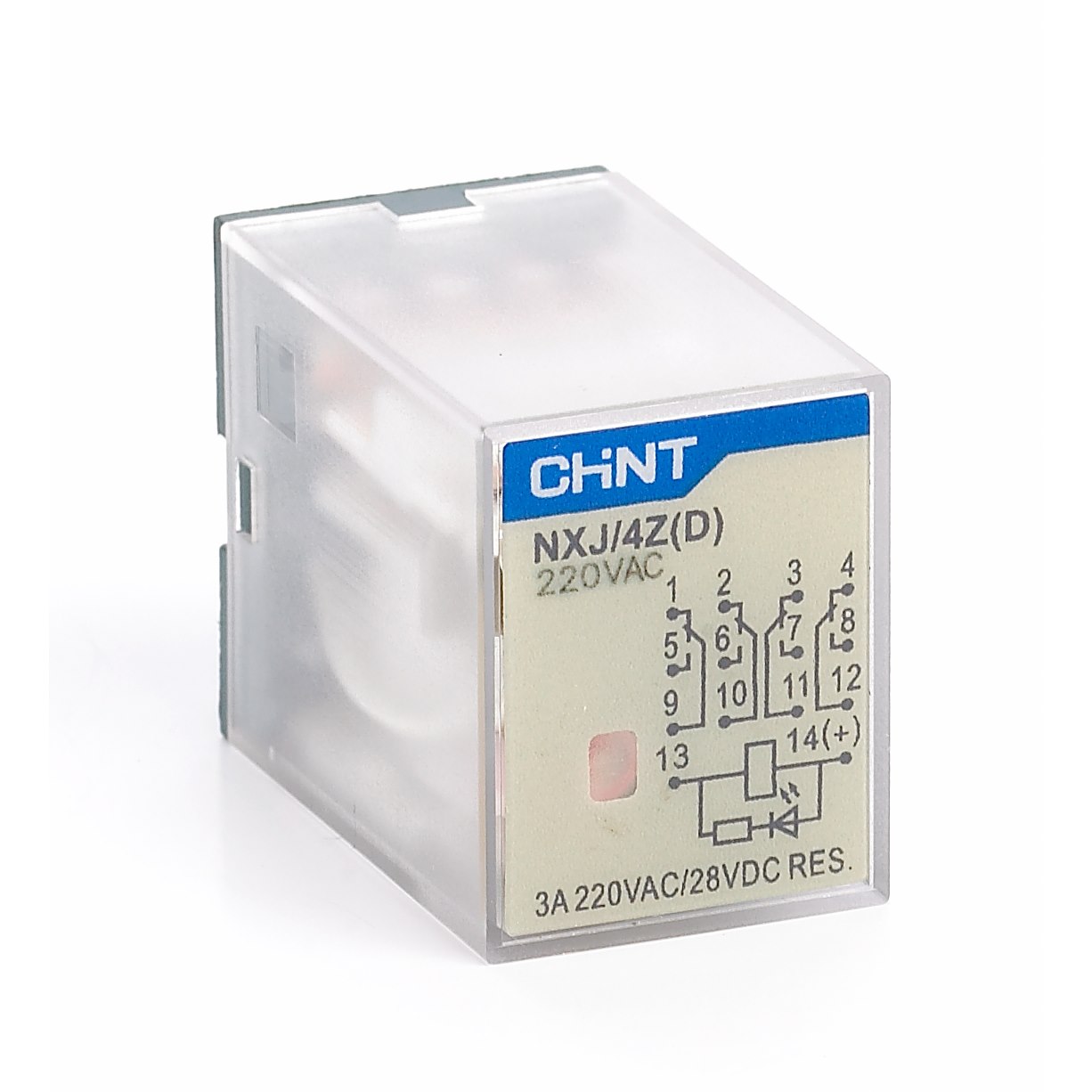 Rờ le kiếng kiểu gài CHINT NXJ/4Z(D) PLU