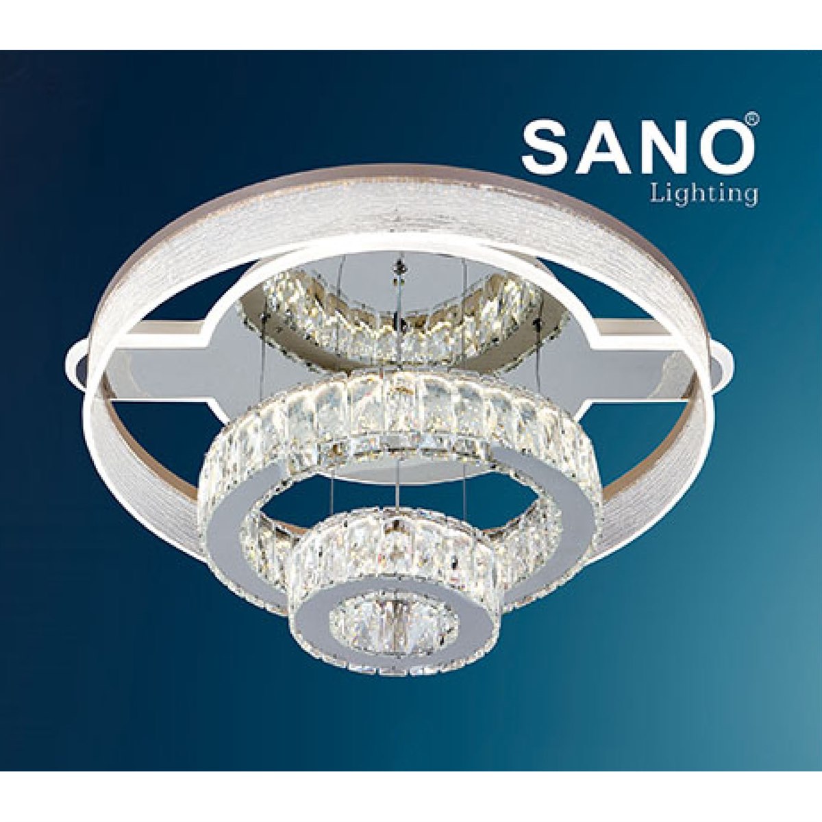 Đèn mâm LED Sano ML 10135 Ø600