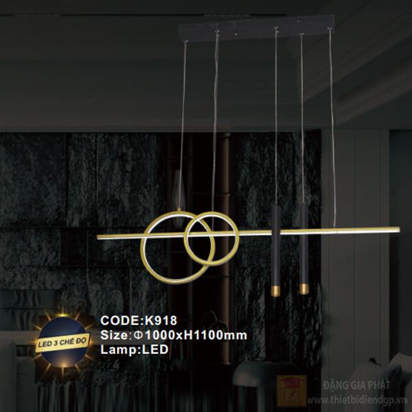 Đèn treo trang trí Slister Ø1000*H1100mm - LED