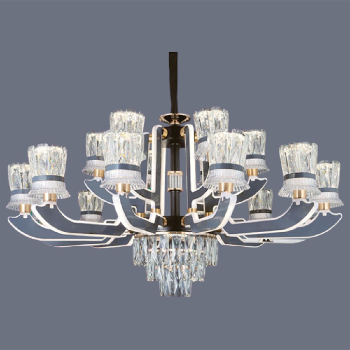 Đèn chùm led Sano Ø1000*H550 - 3 màu