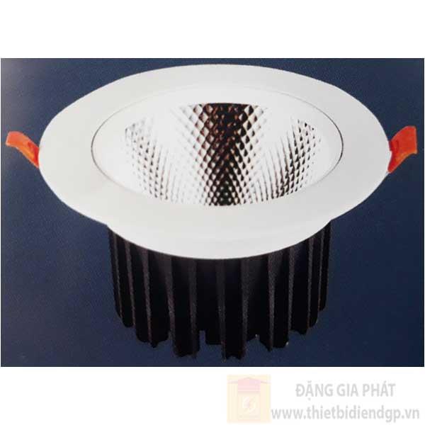 Đèn Panel âm trần led COB 20W, Ø137*H80, khoét lỗ Ø115, ánh sáng trắng & trung tính