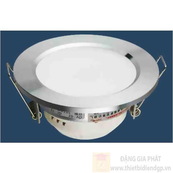 Đèn Panel âm trần led 5W, Ø90*H45mm, khoét lỗ Ø80mm