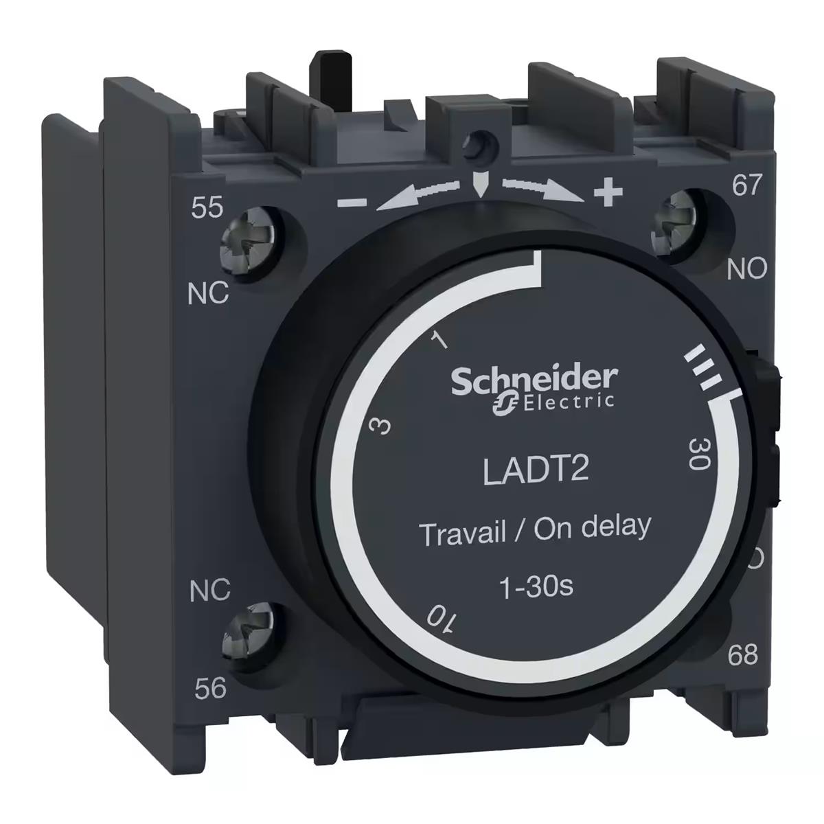 TeSys D - Time delay auxiliary contact block 1 NO + 1 NC - On delay