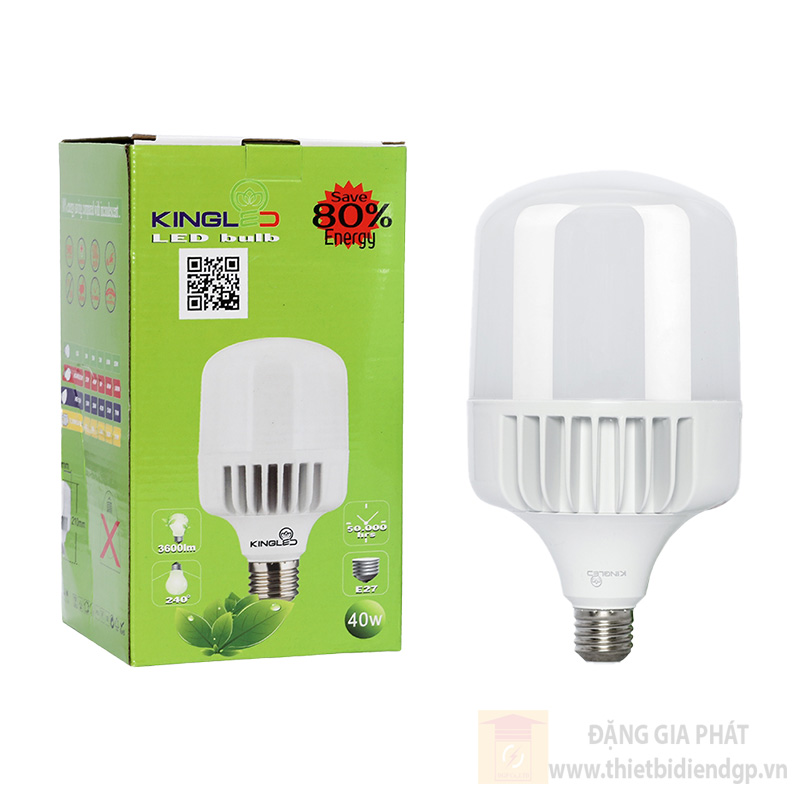 Đèn Led bulb Trụ Kingled (DOB-LB Series) 20W