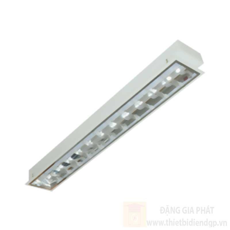 Máng đèn phản quan âm trần 1m2, 1 bóng Led T8