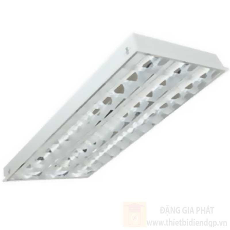 Máng đèn phản quan âm trần 1m2, 3 bóng Led T8