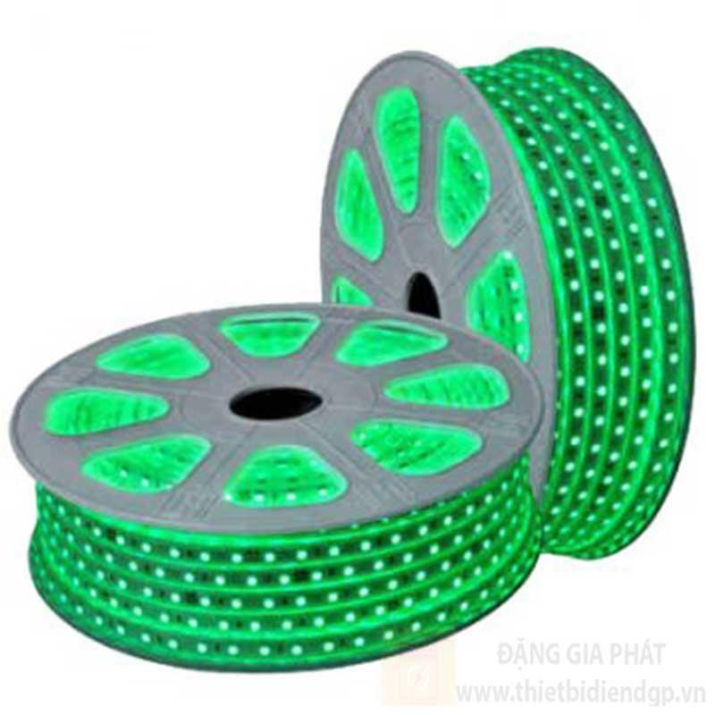 Led dây cao áp ánh sáng xanh lá (50m/cuộn, 6W/m, IP65)