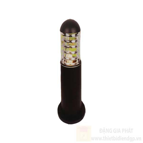 Đèn led trụ ngoài trời tròn Ø108*H800, đế Ø150, E27*1, vỏ màu đen