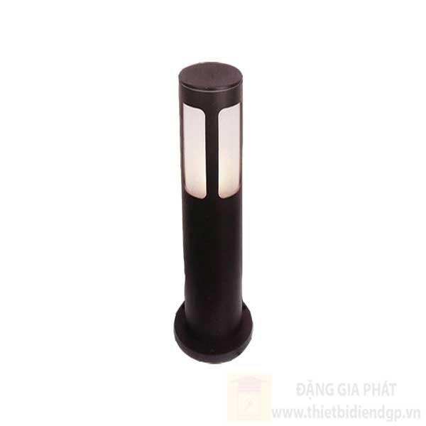 Đèn led trụ ngoài trời tròn Ø108*H800, đế Ø150, E27*1, vỏ màu đen