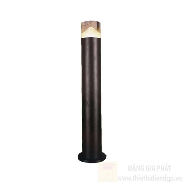 Đèn led trụ ngoài trời tròn Ø90*H600, đế Ø110, LED 6W