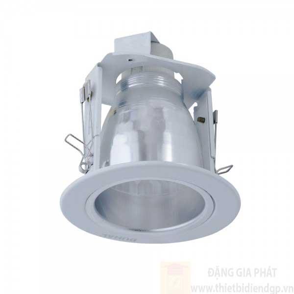 LHK 3 : Đèn downlight âm trần có kiếng, viền sơn trắng 3W