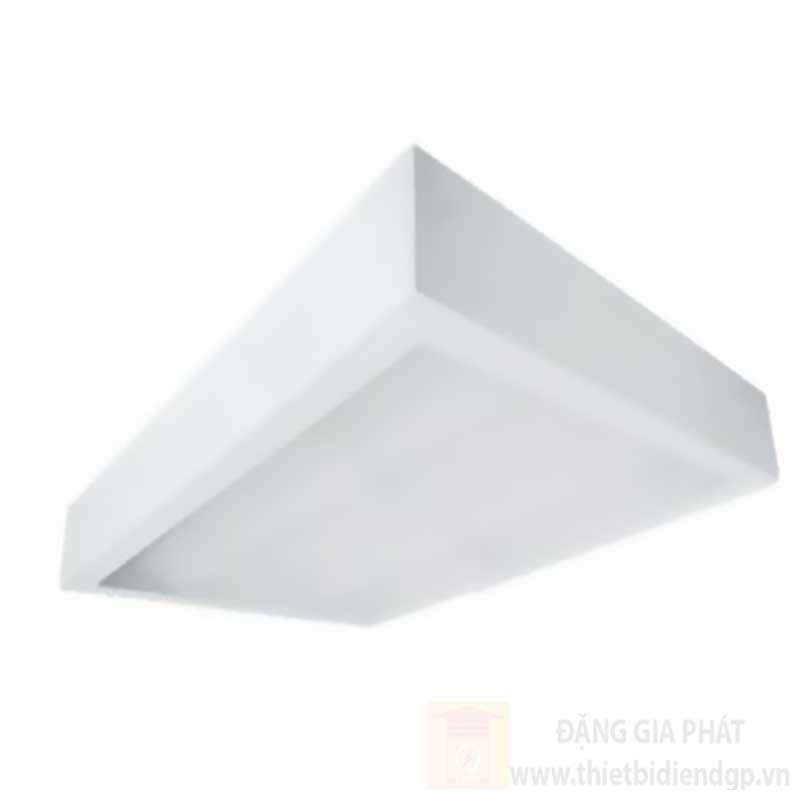 Máng đèn tán quang gắn nổi chụp Mica 3 x 18W