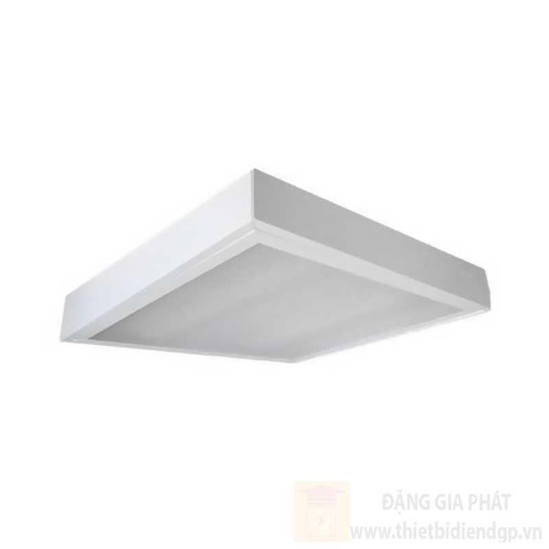 Máng đèn tán quang gắn nổi chụp Mica 4 x 9W