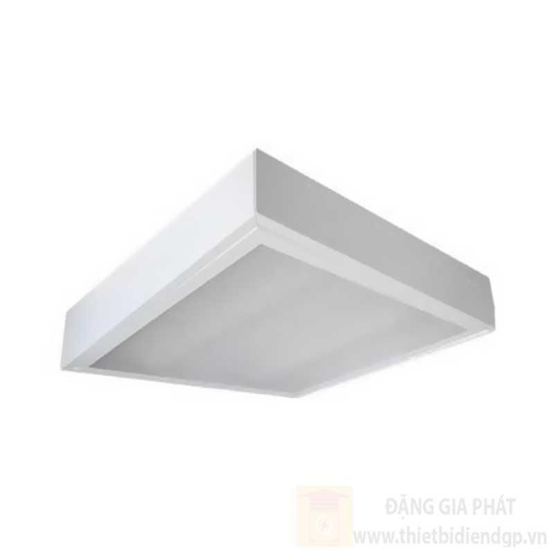 Máng đèn tán quang gắn nổi chụp Mica 2 x 9W