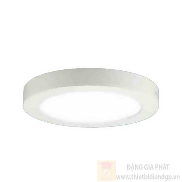 Đèn Panel ốp nổi tròn led 12W, Ø170*H32, vành nhôm, ánh sáng trắng & Vàng
