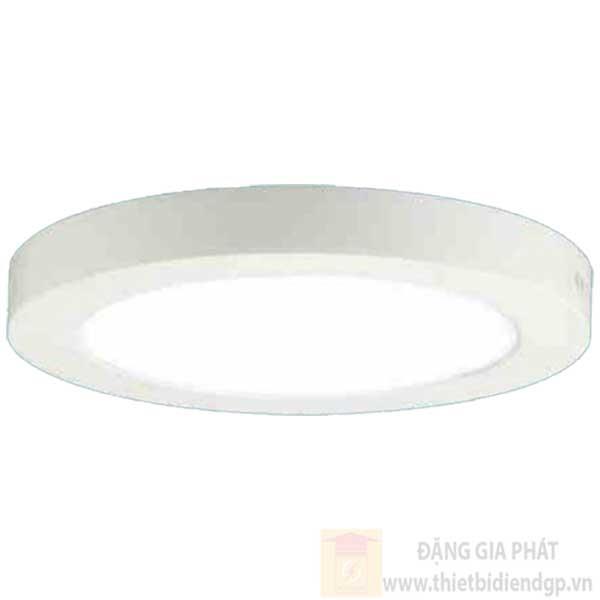 Đèn Panel ốp nổi tròn led 24W, Ø300*H32, vành nhôm, ánh sáng trắng & Vàng