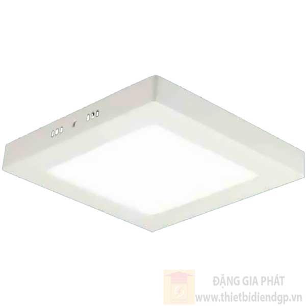 Đèn Panel ốp nổi vuông led 24W, Ø300*H32, vành nhôm, ánh sáng trắng & Vàng