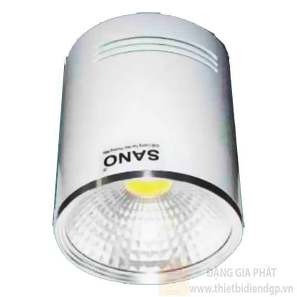 Đèn Panel trụ ốp nổi led COB 9W, Ø75*H100, vỏ trắng