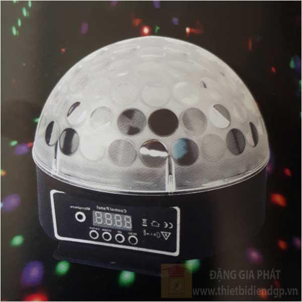 Đèn disco Led RGB 6W*1, Ø250*L135*H325, cảm ứng theo nhạc