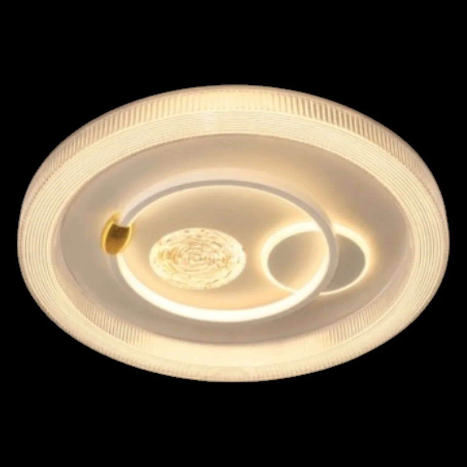 Đèn mâm ốp trần Led HUFA ML 7351 120W, Ø480*H80 - 3 chế độ
