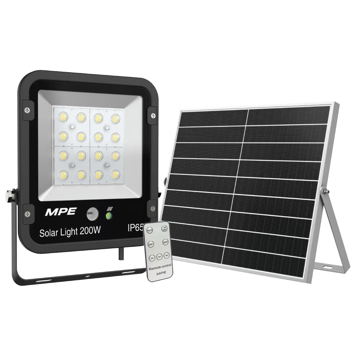 Đèn Led Pha năng lượng mặt trời MPE Seri SFLD2 200W