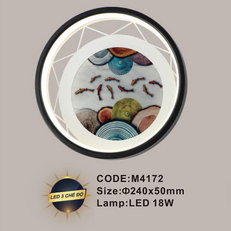 Đèn tường trong nhà Slister Ø240*50mm LED 18W