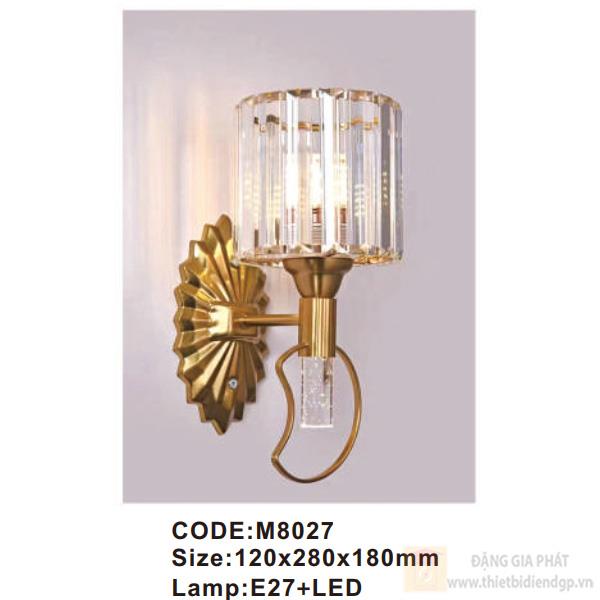 Đèn tường trong nhà Slister 120*280*180mm - E27+LED