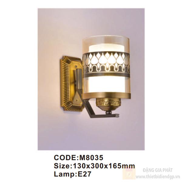Đèn tường trong nhà Slister 130*300*165mm - E27