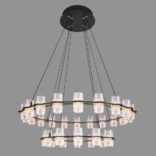 Đèn treo trang trí Slister 420+640mm - LED 90W 3000K